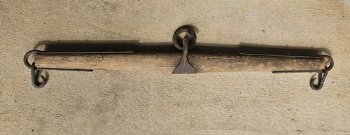 36" Vintage Antik Primitiv Singletree Pferd Ochse Joch Geschirr Anhängerkupplung
