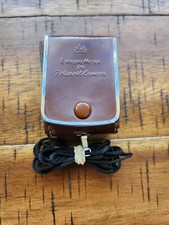 Vintage Walz Exposure Meter For Polaroid Camera with Leather Case, Made In Japan