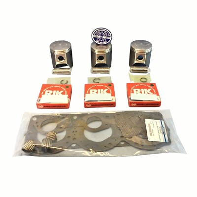 ズガンター NEW KAWASAKI 900 74mm OVER BORE WSM PLATINUM TOP END KIT 1995-2002