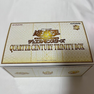 Yugioh QUARTER CENTURY TRINITY BOX Sealed Box 25th KONAMI Orphegor