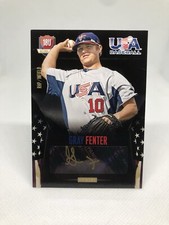 Gray Fenter 2014 USA Baseball 18 U National Team Gold Ink Auto #36 Orioles /49