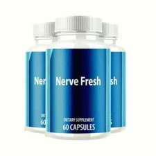 3-Pack Nerve Fresh Capsules for Nerve Health  Function Support - 180 Capsules