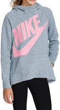 Nike Girls Swoosh Hoodie Sweatshirt Sz XL