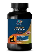 Active lifestyle support - UNLEASH YOUR WOLF - Holistic energy enhancer 1 Bottle