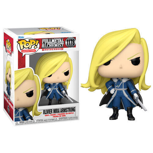 Funko Pop! Vinyl: Fullmetal Alchemist - Olivier Milla Armstrong #1178 for  sale online