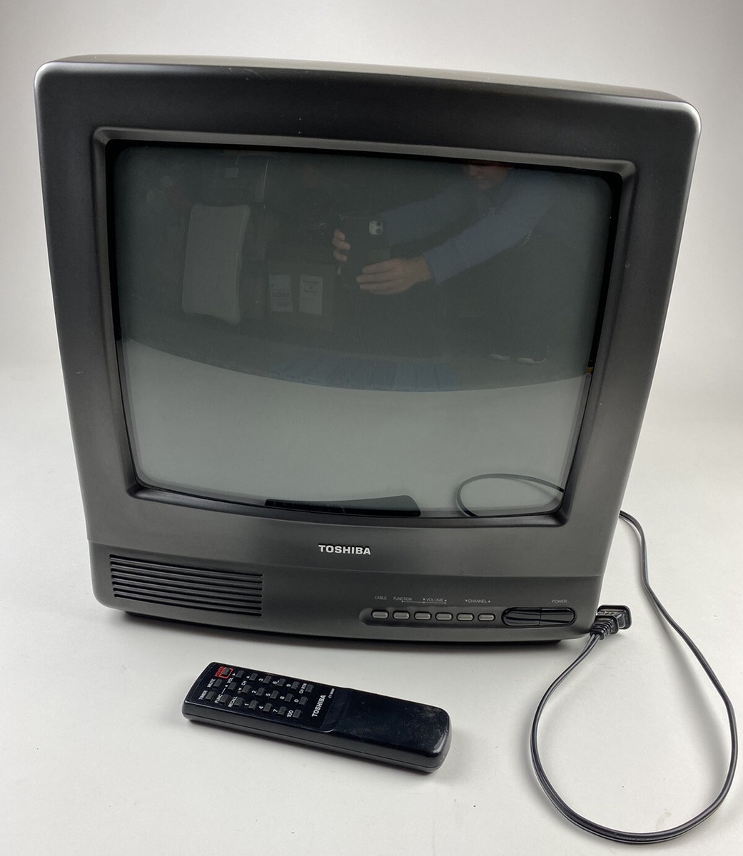 Toshiba 13” CRT Color Television Model CF13C20 w/ Remote READ | eBay