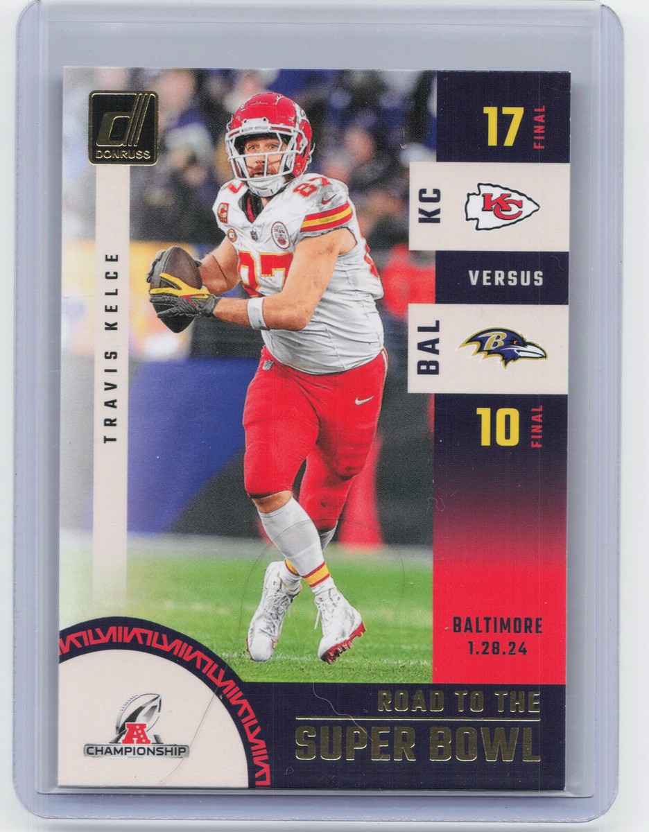 2024 Panini Donruss #SBCC1 Travis Kelce Road To The Super Bowl | eBay