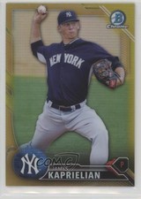 2016 Bowman Chrome Prospects Gold Refractor 36/50 James Kaprielian #BCP71 i5q