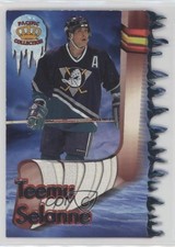 1997-98 Pacific Crown Collection Slap Shots Teemu Selanne #1C HOF 2d8