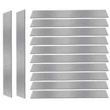 12Pcs 80CRV2 Carbon Steel Bar Cold Rolled for Knife Making, Steel Flat Stock ...