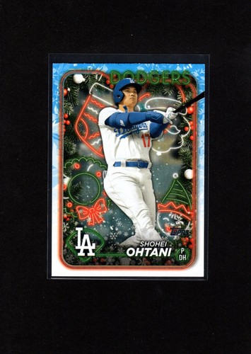 2024 Topps # H1 Holiday Shohei Ohtani Centered Looks Pack fresh A278
