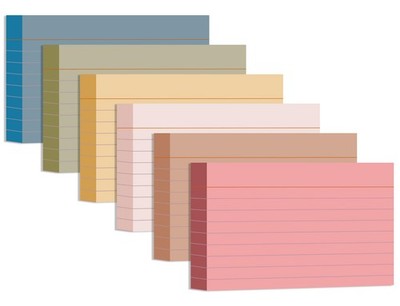 3x5 Index Cards Ruled Lined, 216 Pcs Flash Cards Study Cards for Learning and...