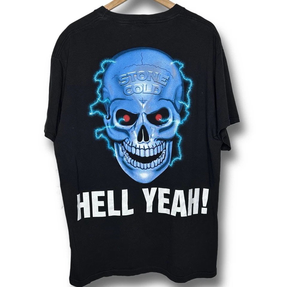 Винтажная футболка WWF 1998 Stone Cold Steve Austin Wanna Raise Some Hell Wrestling - Изображение 3 из 4