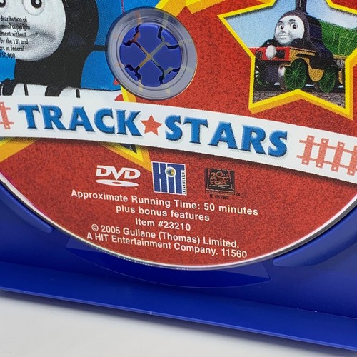 Thomas & seine Freunde - Track Stars (DVD, 2009, SELTENER Kinderkoffer mit blauem Griff) GETESTET. - Bild 4 von 4