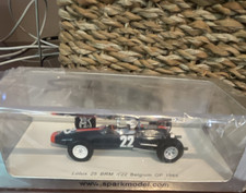 Spark 1:43 Lotus 25 BRM #22 Belgium GP 1965 Diecast Model With Case