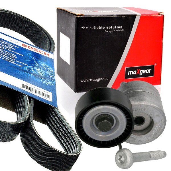 Bosch 6PK1325 Keilrippenriemen + Spanner FüR Alfa Mito Fiat Grande Punto-image