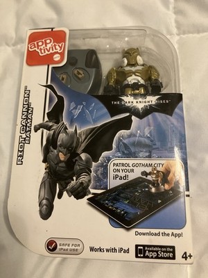 APPTIVITY Dark Knight Rises RIOT CANNON BATMAN iPad App Game Mattel DC Comic OOP