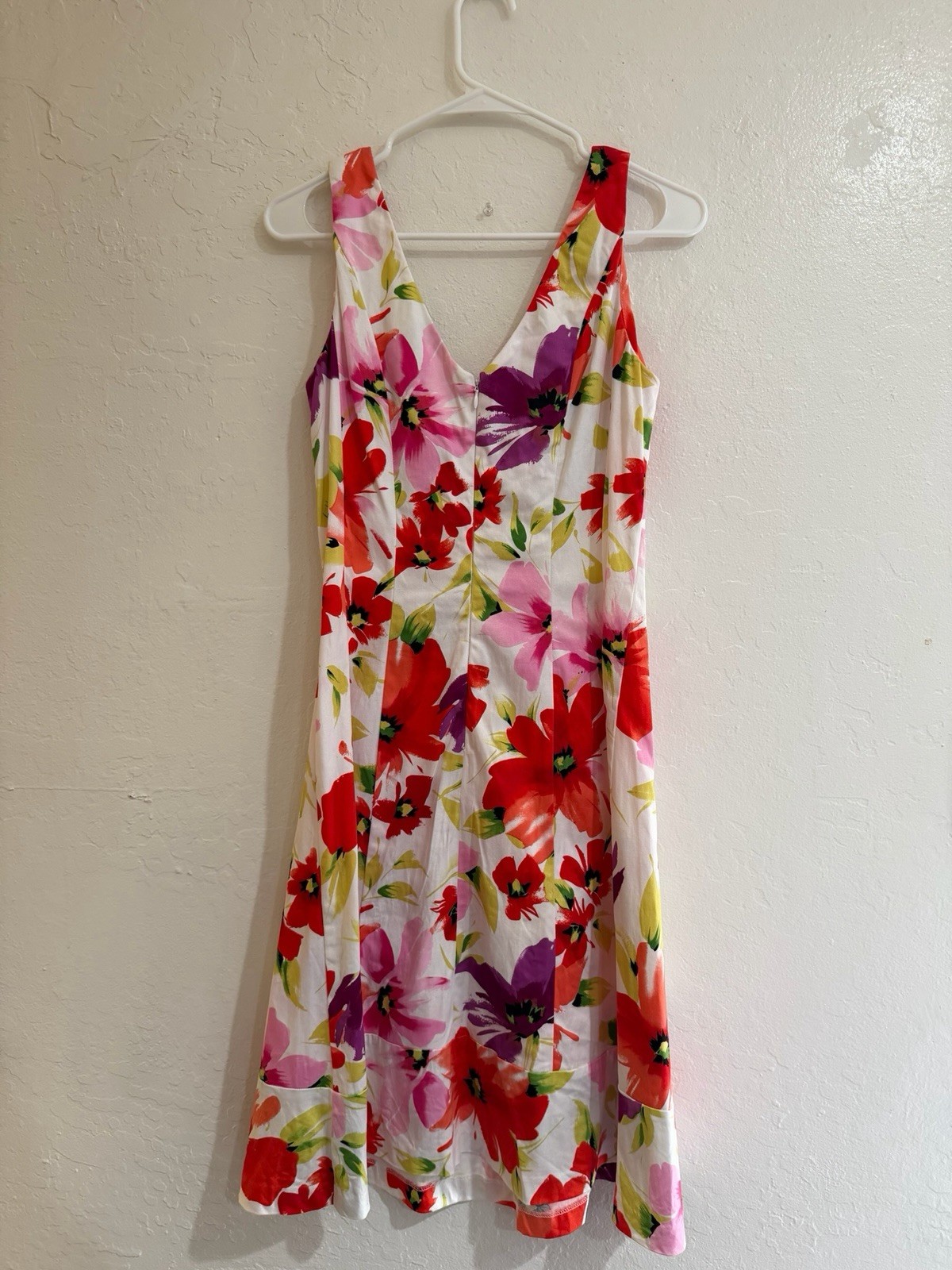 Lauren Ralph Lauren Floral Sleeveless Midi Dress size thumbnail 2