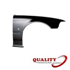 Front Wing Primed With Large Indicator Hole O/S Fits BMW 3 E36 1991-1996 Saloon