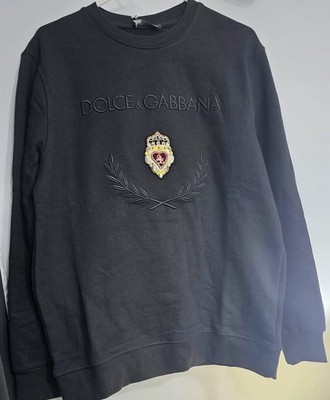 Dolce And Gabbana Men s Black Full Sleeve Sweater Size L