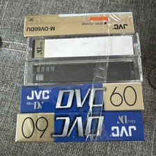 Lot of 5 JVC Sony MiniDV 60 Digital Video Camcorder Cassette Tapes New Used