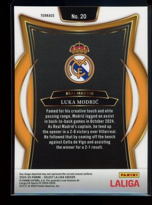 2024-25 Panini Select #20 Luka Modric | eBay