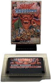 Nintendo Famicom NES Bloody Warriors: Shan Go no Gyakushuu Japan Edition TDF-94