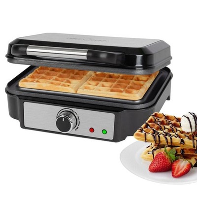 Proficook PC-WA 1240 Stainless Steel Belgian Waffle Plate double waffle plate 501240