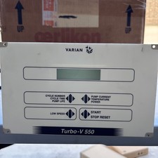 Turbo-V 550 C.U. Varian 9699444S012 Turbomolecular Pump Controller Spare