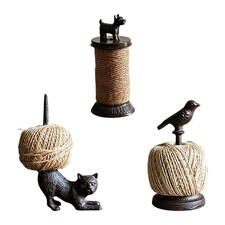 Unique Animal Themed Cast Iron Rope Storage Stand For Home Organization
