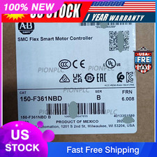 Allen-Bradley 150-F361NBD SMC Flex Smart Motor Controller US Free Tax