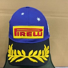 Pirelli new adjustable outdoor sports baseball cap blue with embroidery