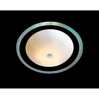 Weiß Durchsichtig Moderne Deckenlampe Deckenleuchte 2X40W/G9 30X12 [Cm]