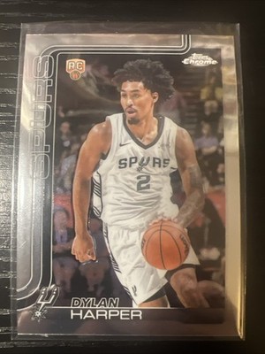 2025-26 Topps Chrome Dylan Harper RC Rookie #252 | eBay