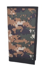 Marshal Leather Checkbook Cover Case 156 Croco Black 