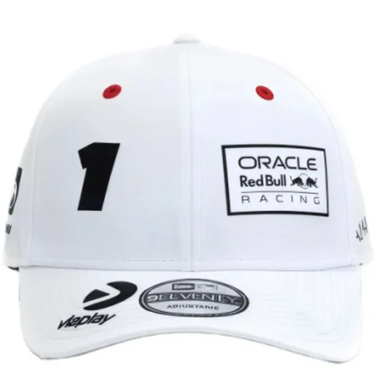 Gorra F1 Racing 2025 Edición Especial Japón Max 1 GP Team Blanca. Fábrica 2ª. Foto 3 de 4