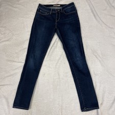 Levi  s 711 skinny jeans dark Wash blue size 28 women  s