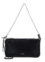 Picard Auguri Shoulderbag Schultertasche UmhäNgetasche Croco Black Schwarz