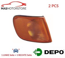 BLINKER BLINKLICHT BLINKLEUCHTE DEPO 441-1509R-UE-Y 2PCS I FÜR AUDI 100,C4