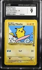 Pokemon 2001 Surfing Pikachu Black Star Promos #28 Pokemon League CGC 9
