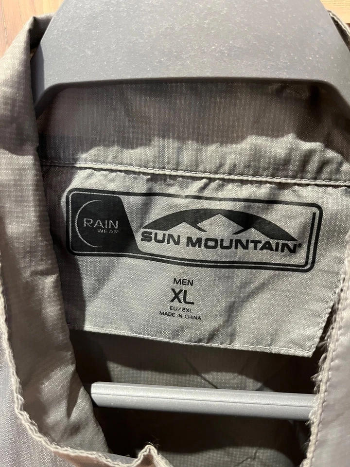 Chaqueta de lluvia de golf: XL para hombre - Sun Mountain impermeable chaqueta de lluvia de golf para hombre Foto 2 de 4