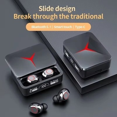 M90 Pro Earbuds Switchable Game Functions V5.3 True Wireless Superior Sound ENC
