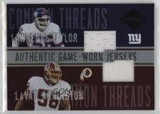 2004 Leaf Limited Common Threads 41/50 Lawrence Taylor LaVar Arrington HOF 6s6