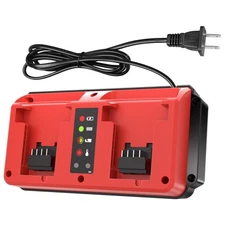 2 Port Milwaukee Charger - Fast Dual Station for M18 18V Batteries 48-11-1840