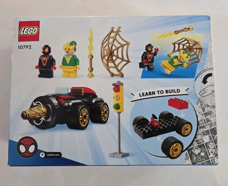 LEGO Marvel Spidey 10792 Doc Ock’s Lab Set 58 pcs Building Kit - Image 2 of 2
