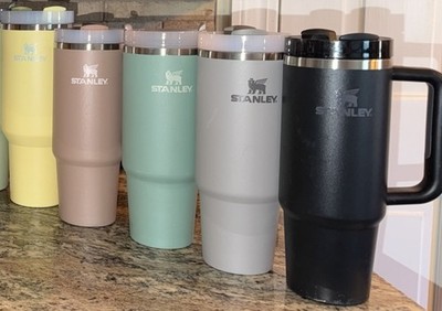 Set of 5 Stanley Stainless Steel Insulated Tumblers in Excellent condition