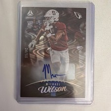 2023 Panini Luminance - Rookie Michael Wilson #132 Orange /50 (RC)