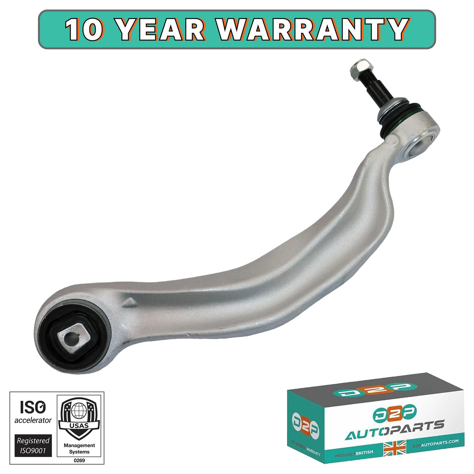 FRONT LOWER LEFT FORWARD CONTROL ARM FOR ROLLS-ROYCE GHOST WRAITH DAWN 6775959 - Image 3