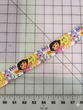 7/8" 20 YD Dora Grosgrain Ribbon Dora The Explorer Ribbon Boots