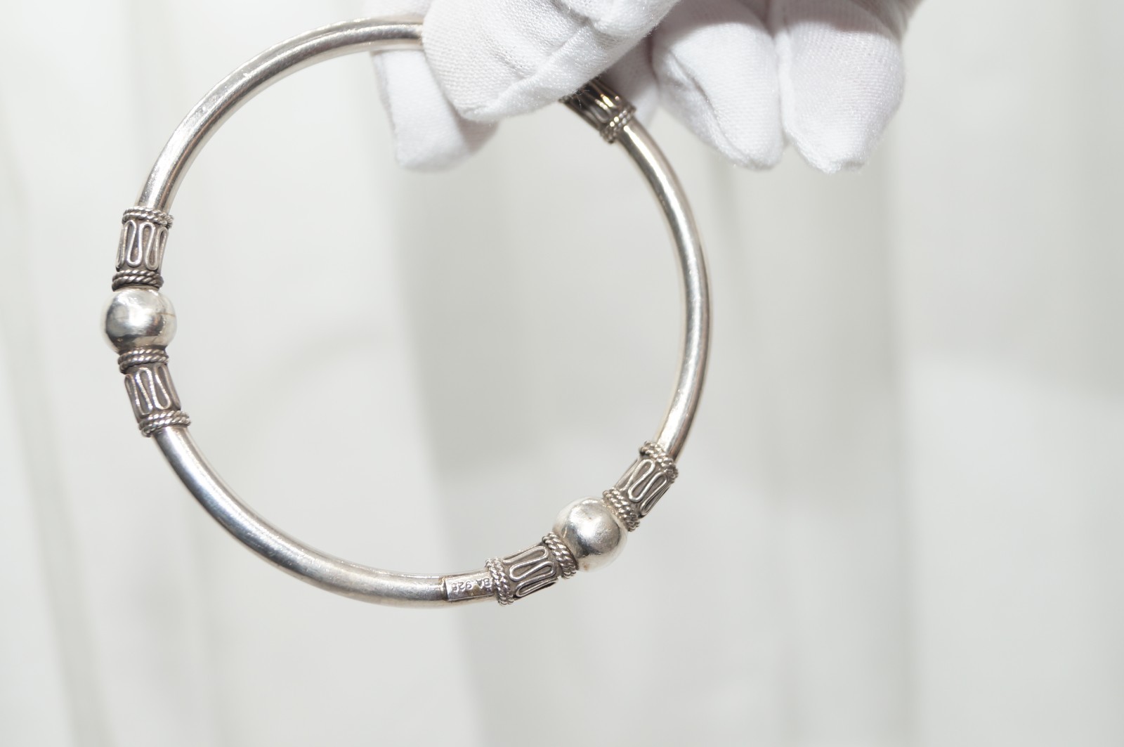 Stackable BA (Indonesia Bali Beaded) Bangle Brace… - image 3